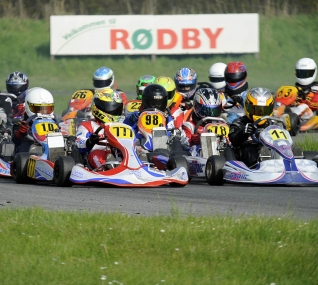 Gokartlinjen på Bindernæs Efterskole & Fri Fagskole i samarbejde med Rødby Karting Ring