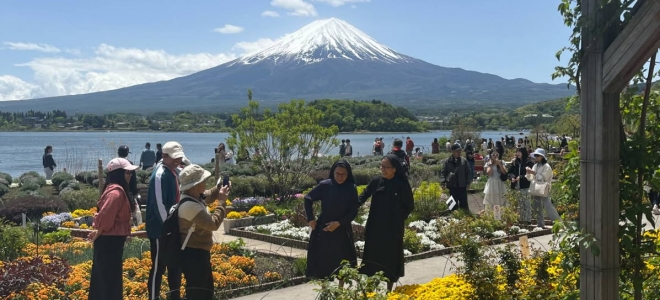 Efterskoleelever fra 10. årgang i Japan